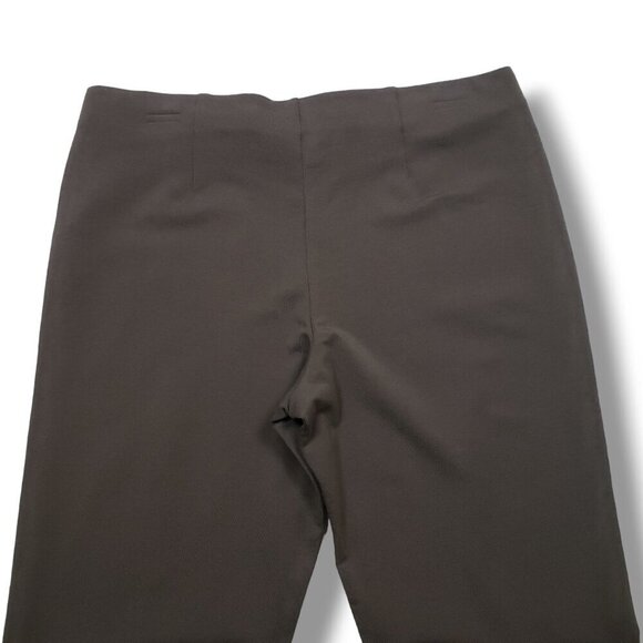 Pure Jill Slim Leg Cropped Pants Womens Small Petite Brown Pima Modal - Picture 5 of 9